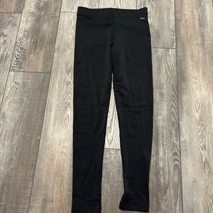 Victoria’s Secret PINK shiny black leggings